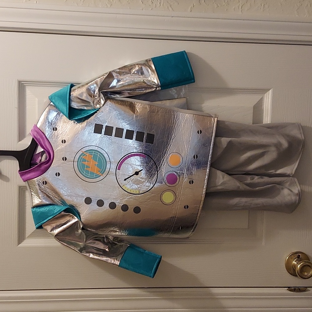 Toddler Boy Robot Halloween Costume Soze 2T-3T Pre-owned Excellent Condition